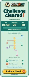 ClueRoll game screenshot 3