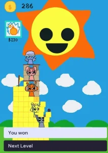 Crazy OP Sprunki Bomb Tower game screenshot 1