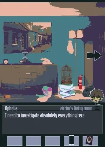 Detective Ophelia: The Insolvable Case game screenshot 2