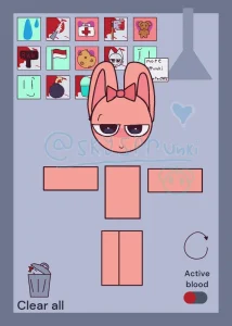 Sprunki Pinki Ragdoll game cover