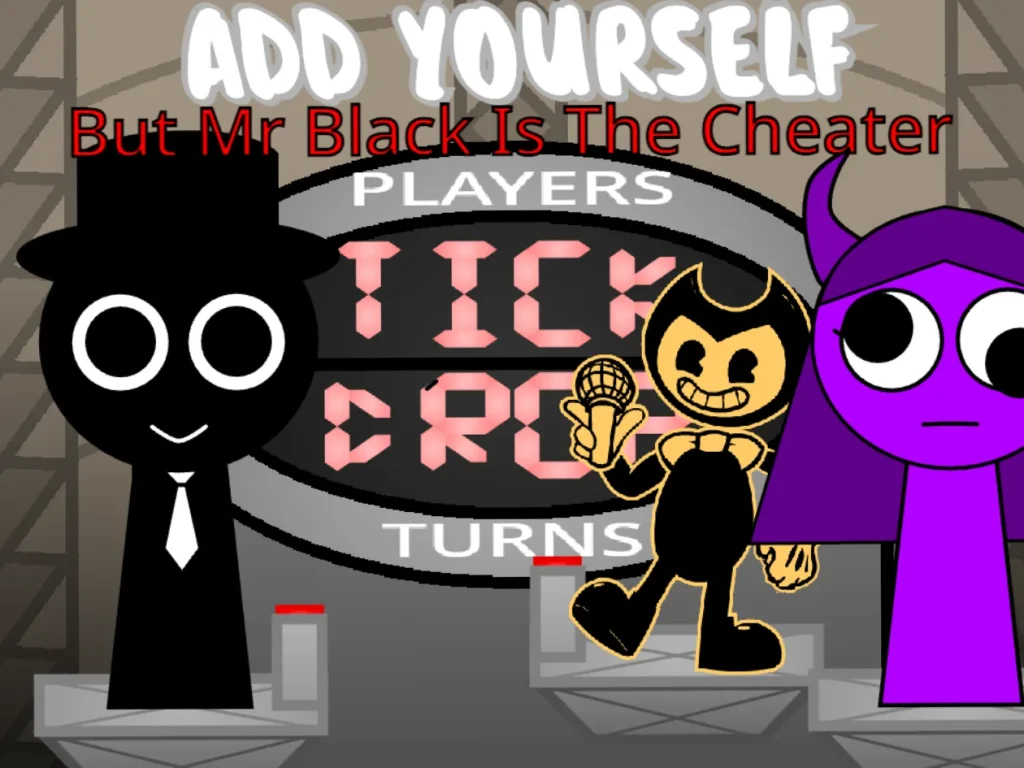 AY in Tick Drop! But Mr Black Is The Cheater
