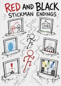 Red and Black: Stickman Endings game cover