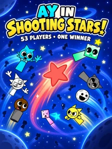 AY In Shooting Stars! with 53 players game cover