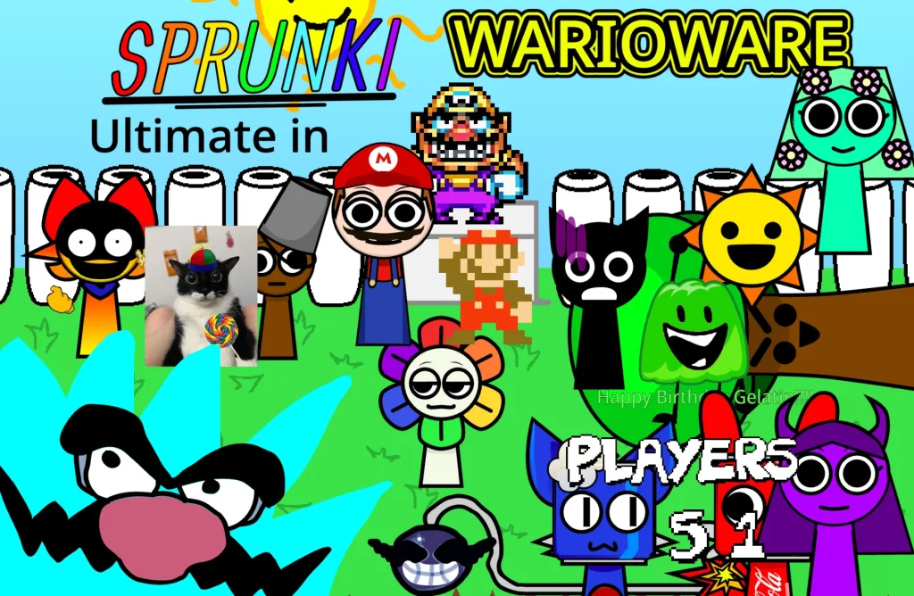 Sprunki Ultimate in WarioWare [51 Characters]