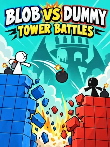 Blob VS Dummy Tower Battles game cover