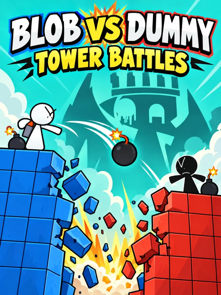 Blob VS Dummy Tower Battles