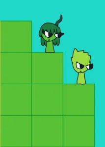 Jevin & Sky: Sprunki Block Battle screenshot