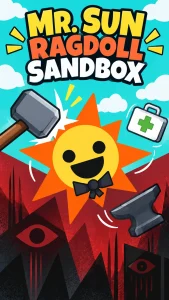 Mr. Sun: Sprunki Ragdoll Sandbox game cover