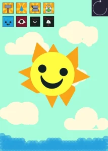 Mr. Sun: Sprunki Ragdoll Sandbox game screenshot 1
