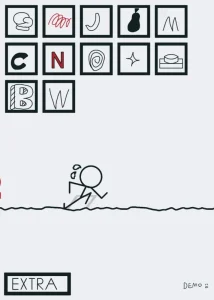 Red and Black: Stickman Endings game screenshot 1