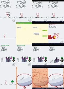 Red and Black: Stickman Endings game screenshot 4