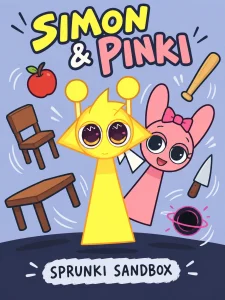 Simon & Pinki Sprunki Sandbox game cover