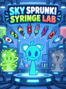 Sky Sprunki Syringe Lab game cover