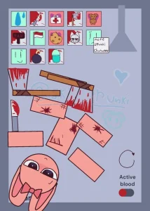 Sprunki Pinki Ragdoll game screenshot 2