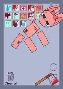 Sprunki Pinki Ragdoll game screenshot 3