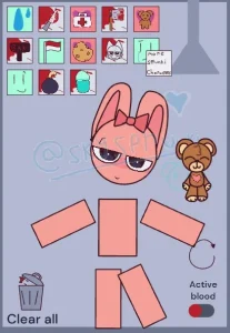 Sprunki Pinki Ragdoll game screenshot 4