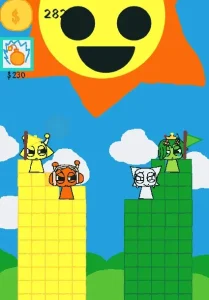 Sprunki Tower Bomb Battle game screenshot 3