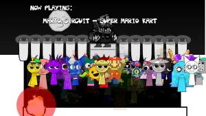 Sprunki Ultimate in WarioWare [60 Characters] game screenshot 2