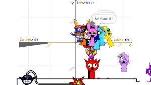 Sprunki Ultimate in WarioWare [60 Characters] game screenshot 5