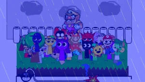 Sprunki Ultimate in WarioWare [60 Characters] game screenshot 6