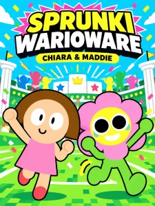 Sprunki Ultimate in WarioWare [Chiara And Maddie Is Here] game cover