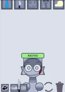 Sprunki Wenda Ragdoll Sandbox screenshot