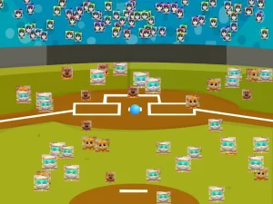 Talking Angela's Ballpark Bounce game screenshot 2