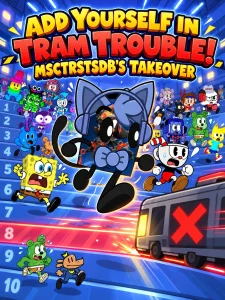 Add Yourself in Tram Trouble! MSCTRSTSDB's Takeover game cover
