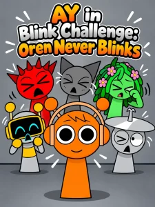 AY in Blink Challenge: Oren Never Blinks game cover
