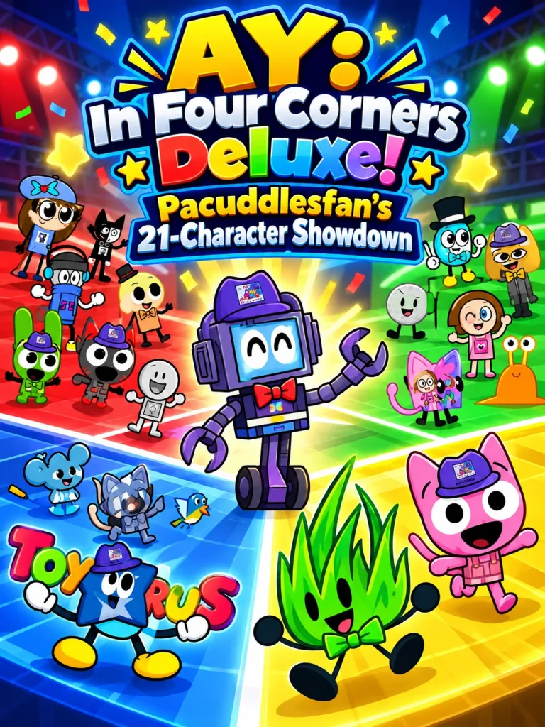 AY: In Four Corners Deluxe! Pacuddlesfan's 21-Character Showdown