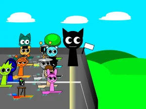 AY in Hyper Voyage! but Sprunkies game screenshot 3