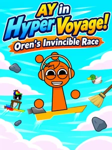 AY in Hyper Voyage! Oren's Invincible Race game cover