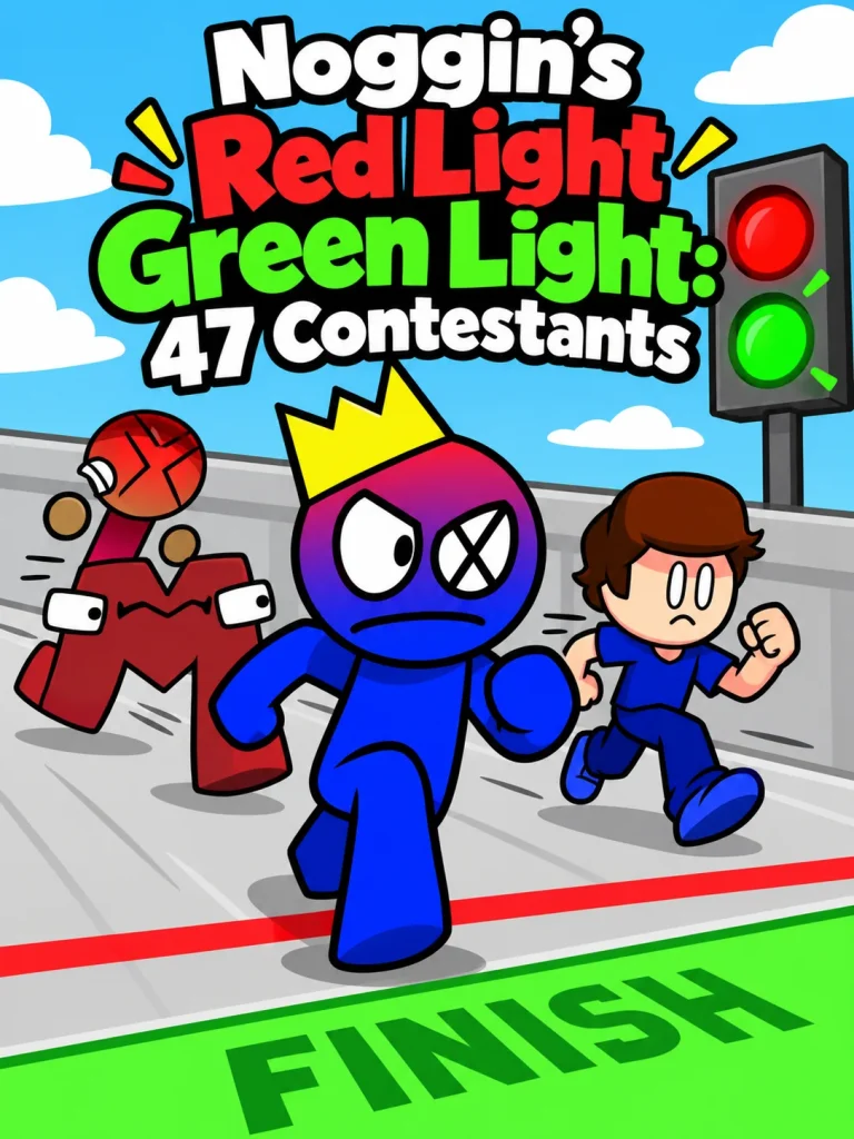 AY in Noggin's Red Light Green Light: 47 Contestants