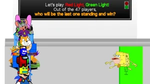 AY in Noggin's Red Light Green Light: 47 Contestants screenshot