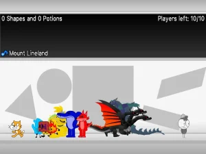 AY in Shape Dodge REDUX! ( 10 Players ) game screenshot 3