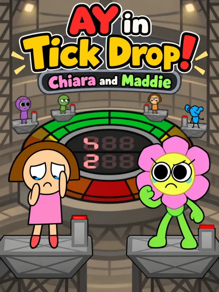 AY in Tick Drop! Chiara and Maddie