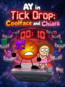AY in Tick Drop: Coolface and Chiara game cover