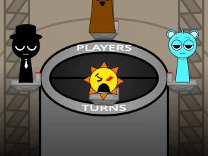 AY in Tick Drop! Sprunki but Mr sun's eye is glitched screenshot