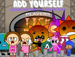 AY in Tick Drop! Sprunki but There Are Two Mr. Suns screenshot