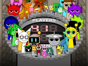 AY in Tick Drop! Sprunki but There Are Two Mr. Suns screenshot