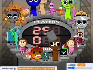 AY in Tick Drop! Sprunki but There Are Two Mr. Suns screenshot