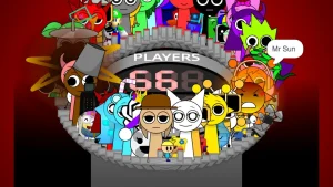 AY in Tick Drop! Sprunkies but Mrs. Moon is the cheater screenshot