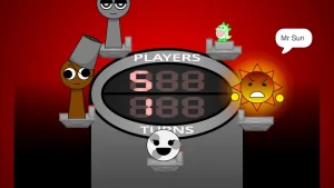AY in Tick Drop! Sprunkies but Mrs. Moon is the cheater screenshot