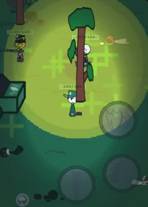 Batter vs Amuar: Flashlight Fight game screenshot 1