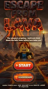 Escape from Lava game screenshot 3
