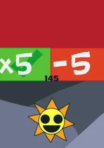 Mr. Sun: Sprunki Boss Run game screenshot 1