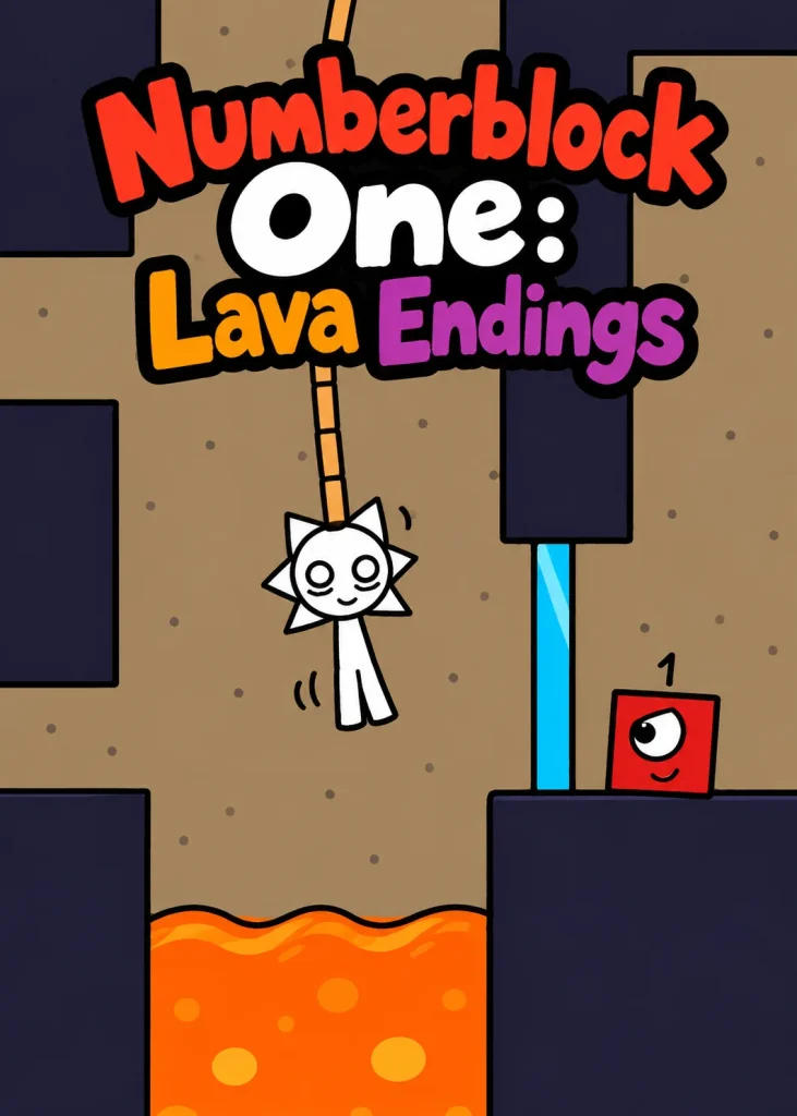 Numberblock One: Lava Endings