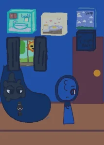 Sprunki Jevin Care game screenshot 1