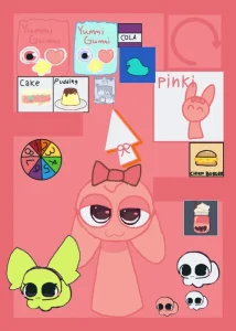 Sprunki Pinki Snack Sandbox game screenshot 1
