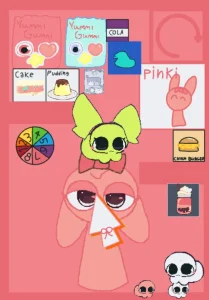 Sprunki Pinki Snack Sandbox game screenshot 2